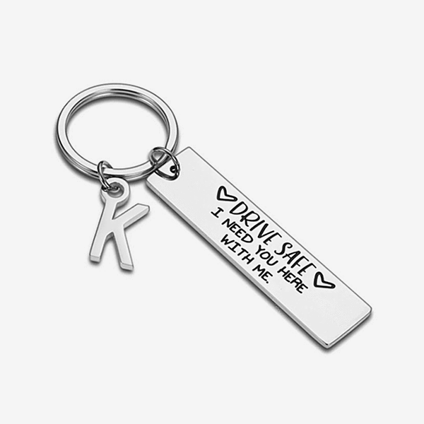personalized handwriting keyring maker wholesale company customized stainless steel word jewelry websites